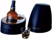 Chivas Regal 18 year old Pininfarina Numbered Decanter with Glass
