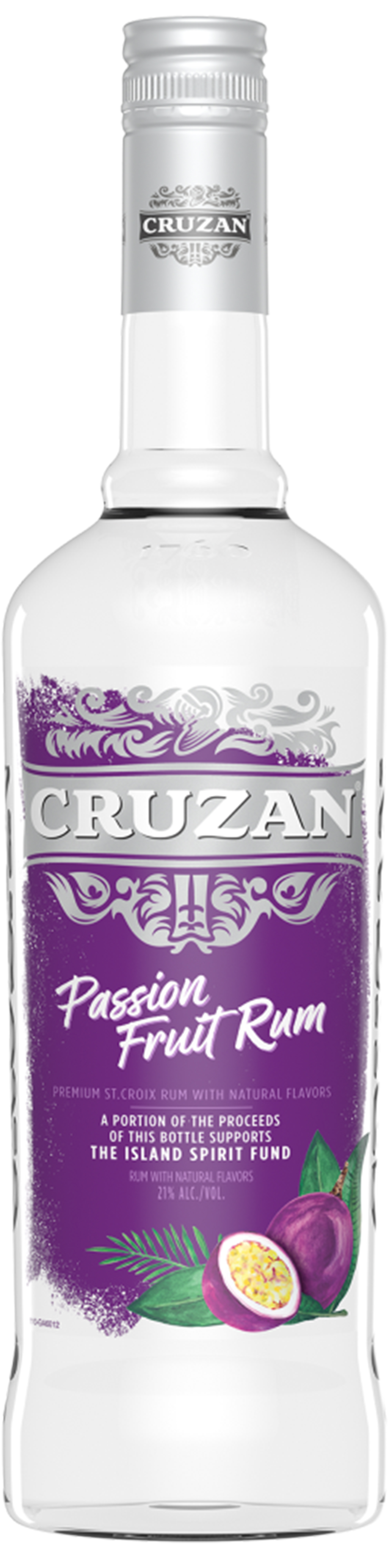 Cruzan Passion Fruit Rum 750 ml Bottle