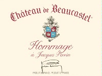 Chateau de Beaucastel Chateauneuf du Pape Hommage a Jacques Perrin 2010