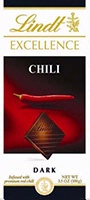 Lindt Excellence Dark Chili Chocolate Bar