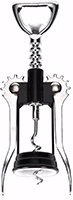 Wrap Art Black and Silver Wing Value Corkscrew