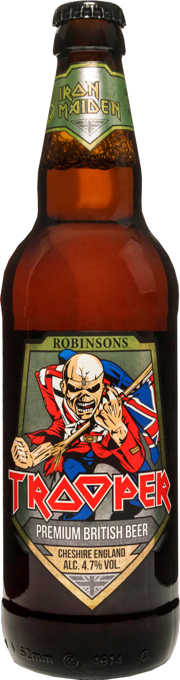 Robinsons Trooper collaboration with Iron Maiden