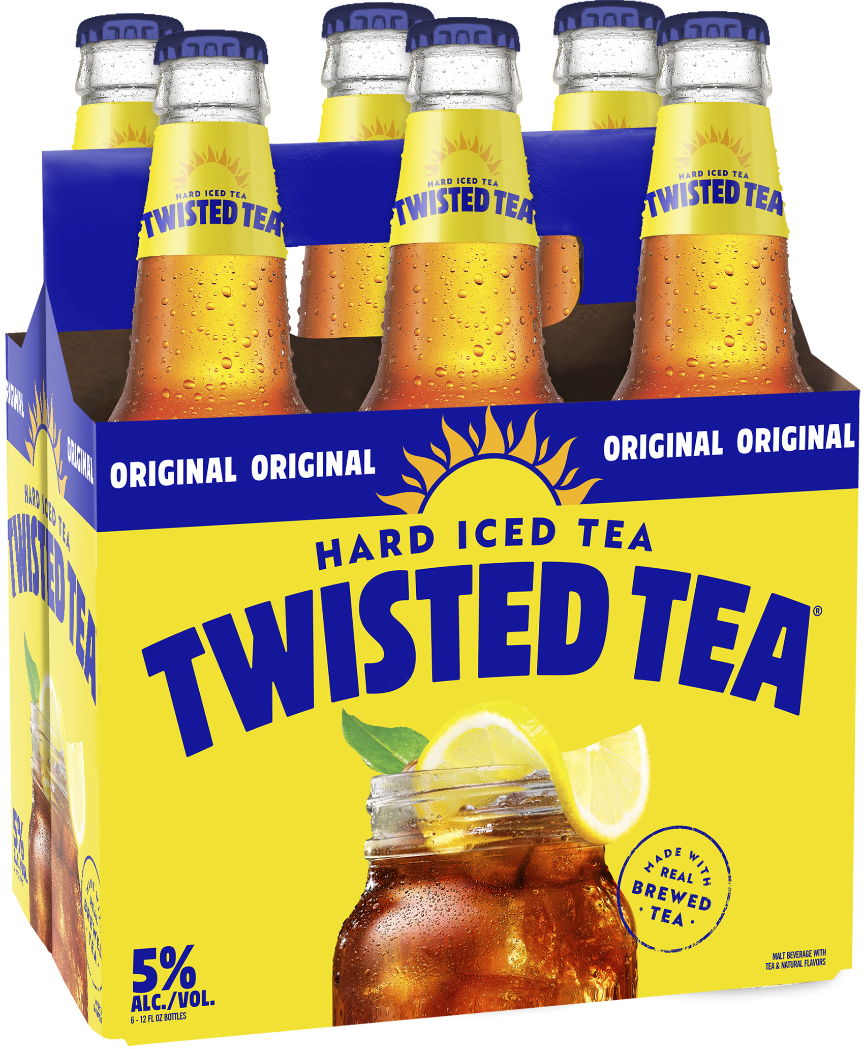 Twisted Tea Original | 6 pack of 12 oz Bottle