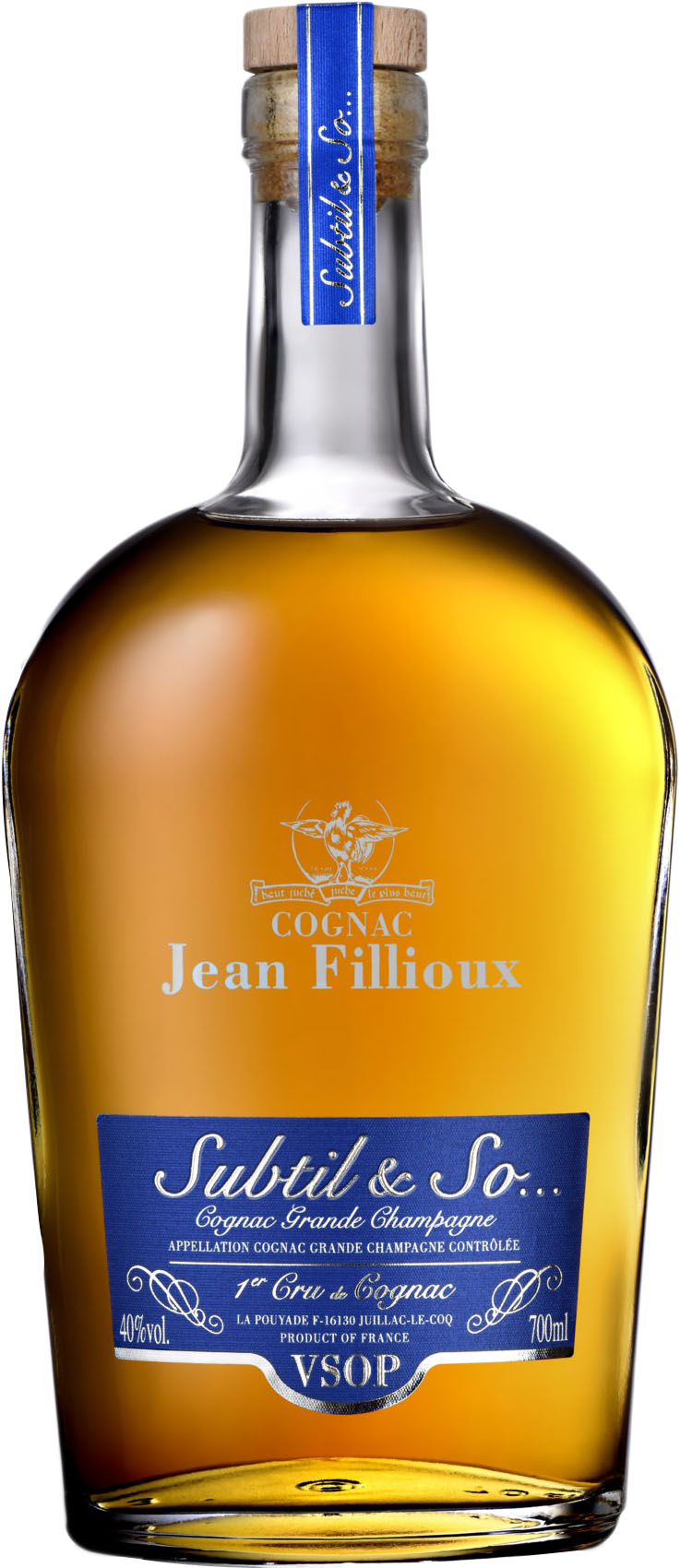Jean Fillioux VSOP Subtil & So. Grande ChampagneCognac | 700 ml Bottle