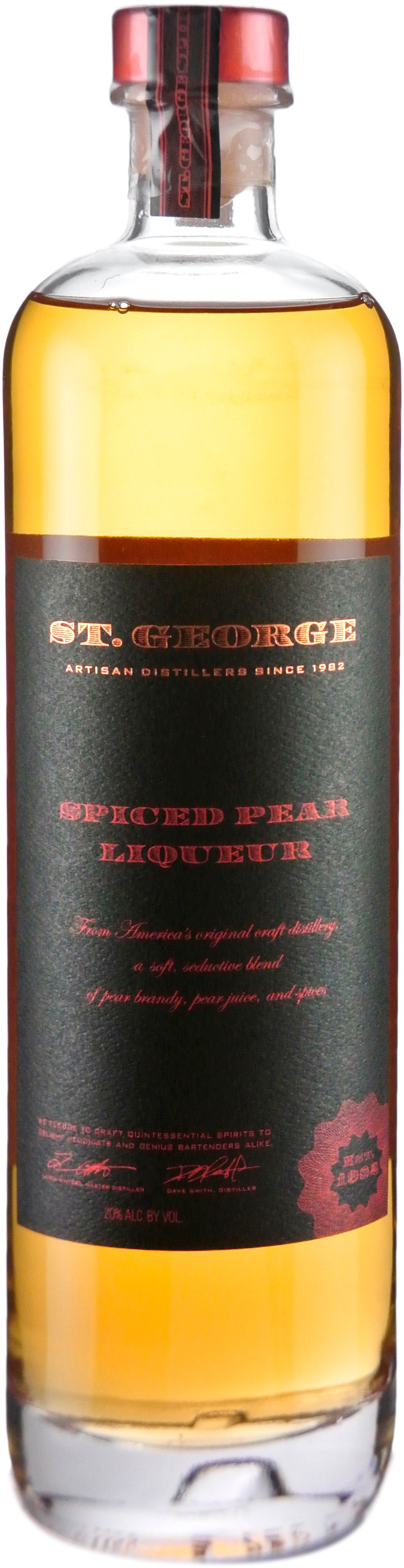 St. George Spiced Pear Liqueur