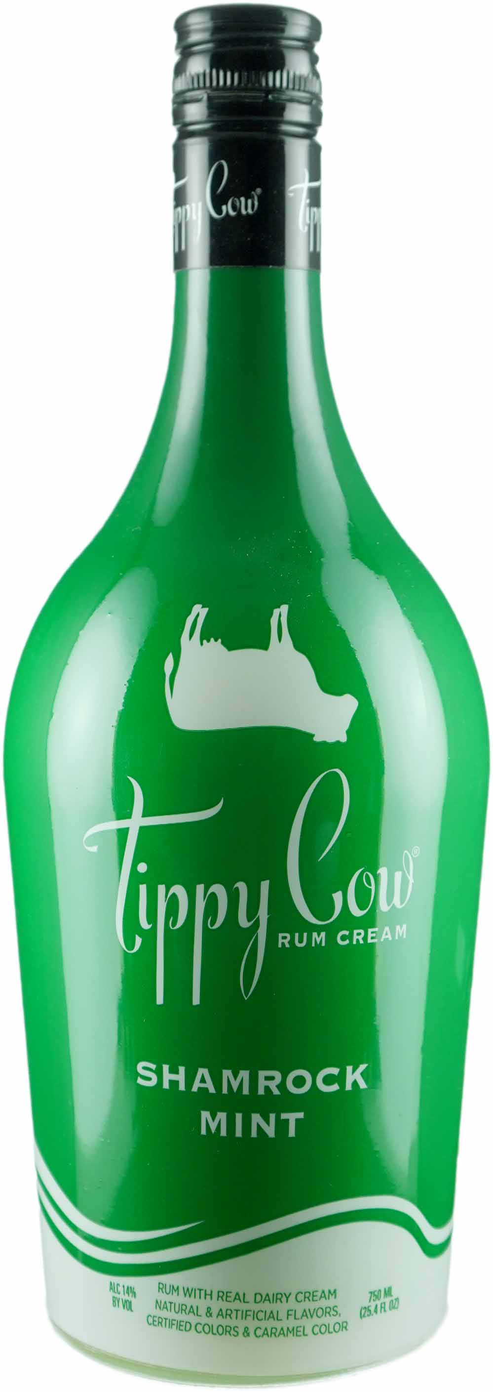 Tippy Cow Shamrock Mint Rum Cream Liqueur
