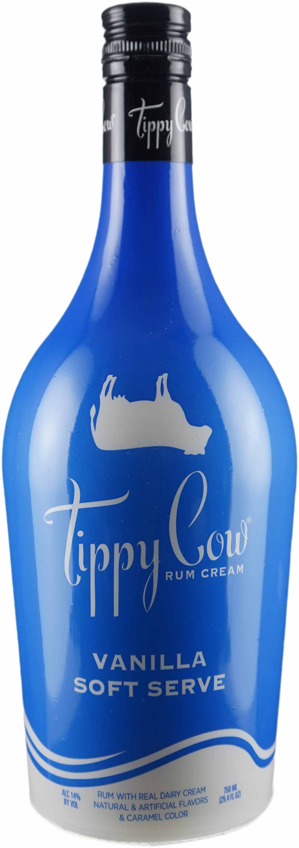 Tippy Cow Soft Serve Vanilla Rum Cream Liqueur