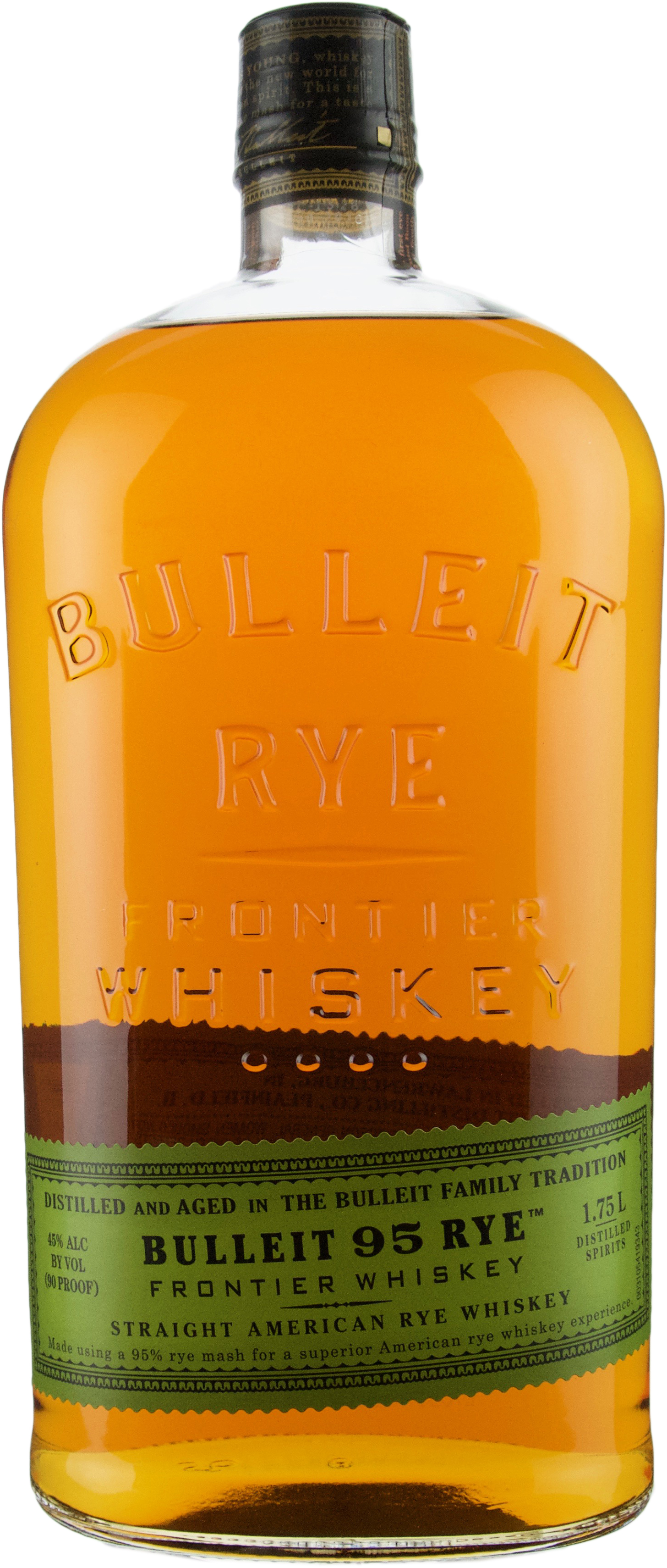 Bulleit Rye Prem Bulleit 95 Straight Rye Whiskey | 1.75 L Bottle