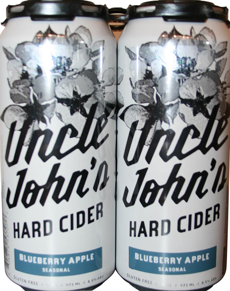 Uncle John's Apple Blueberry Hard Cider