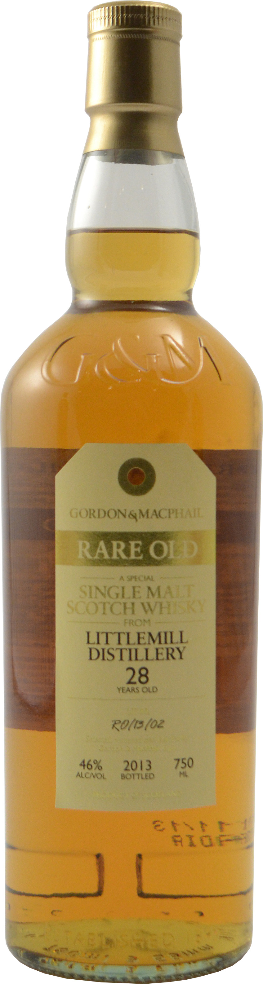 Gordon & Macphail Old & Rare Littlemill 28 year old from RF Sherry Hgshd 1985