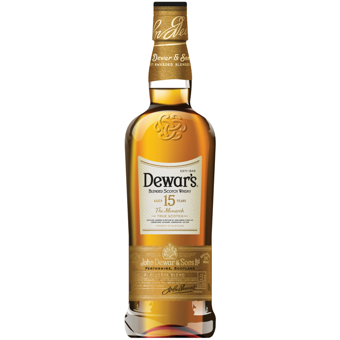 Dewars 15 Year Old Blended Scotch