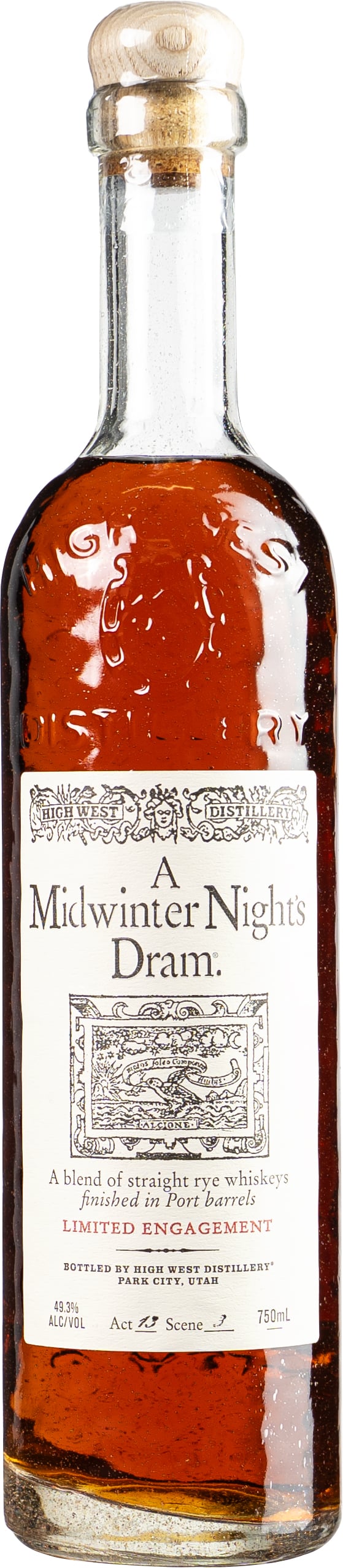 High West A Midwinter Night's Dram Port and French Oak Finished