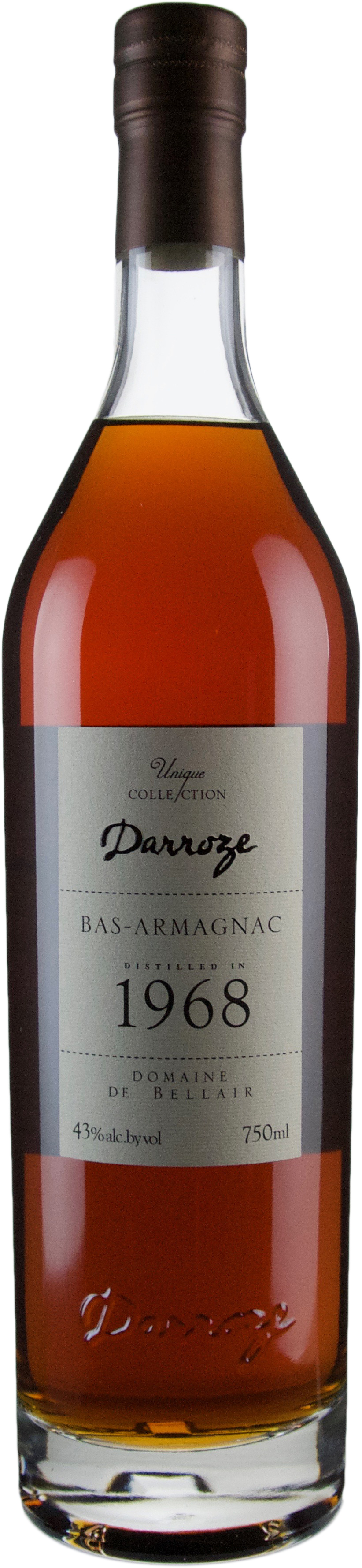 Darroze Domaine de Bellair Vintage Armagnac 1968