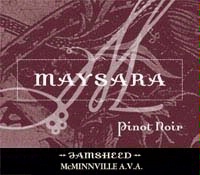 Maysara Pinot Noir Jamsheed McMinnville 2010