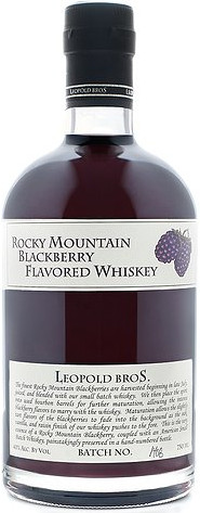 Leopold Bros. Rocky Mountain Blackberry Flavored Whiskey