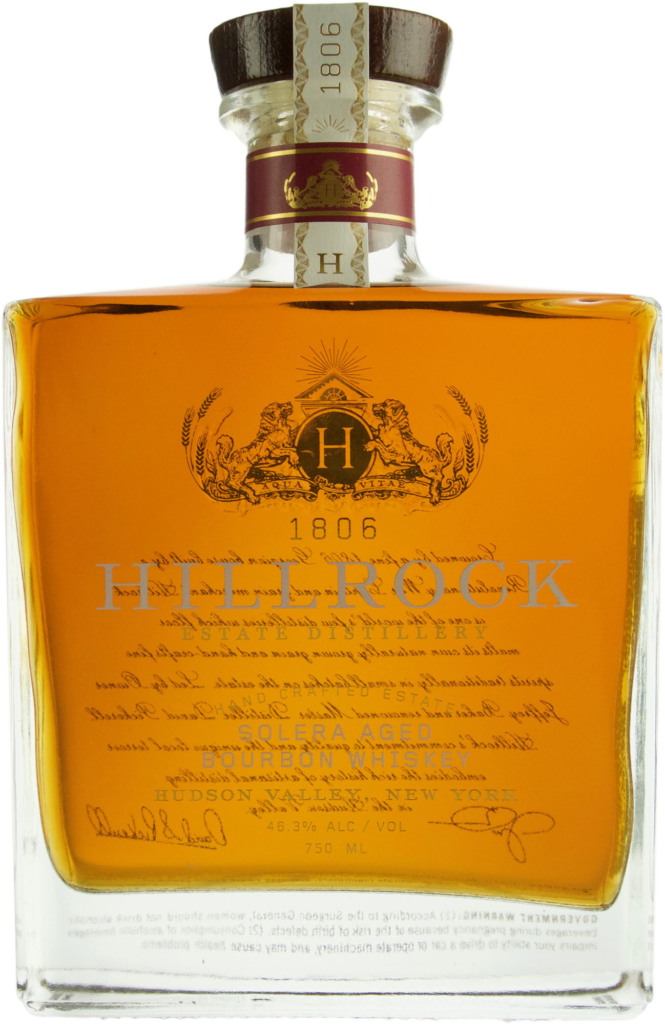 Hillrock Estate Solera Aged Bourbon Whiskey