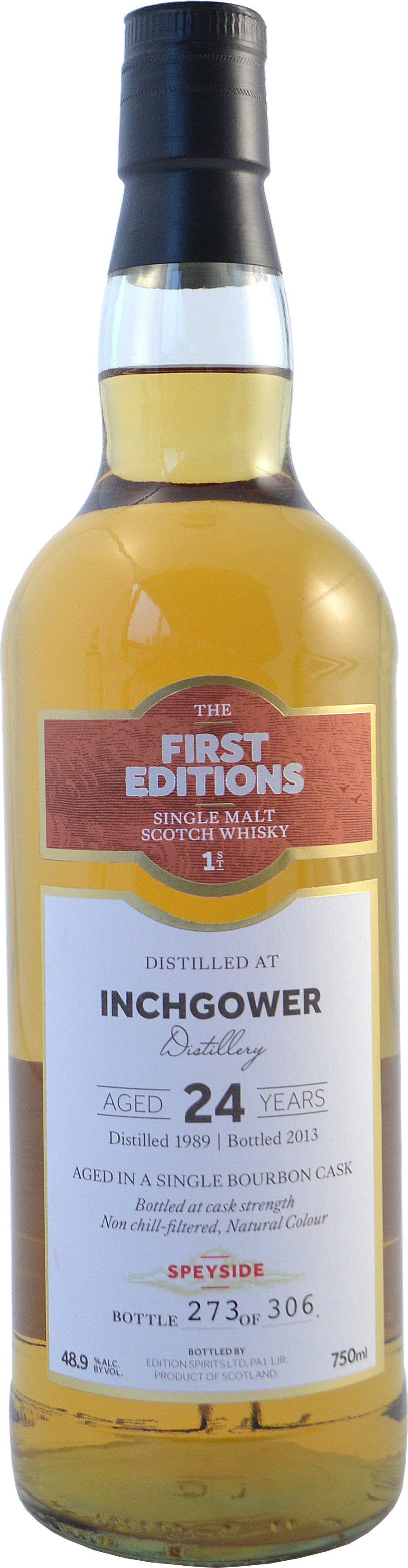 First Editions Inchgower 24 year old 1989
