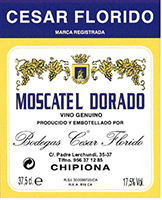 Bodegas Cesar Florido Moscatel Dorado Half Bottle