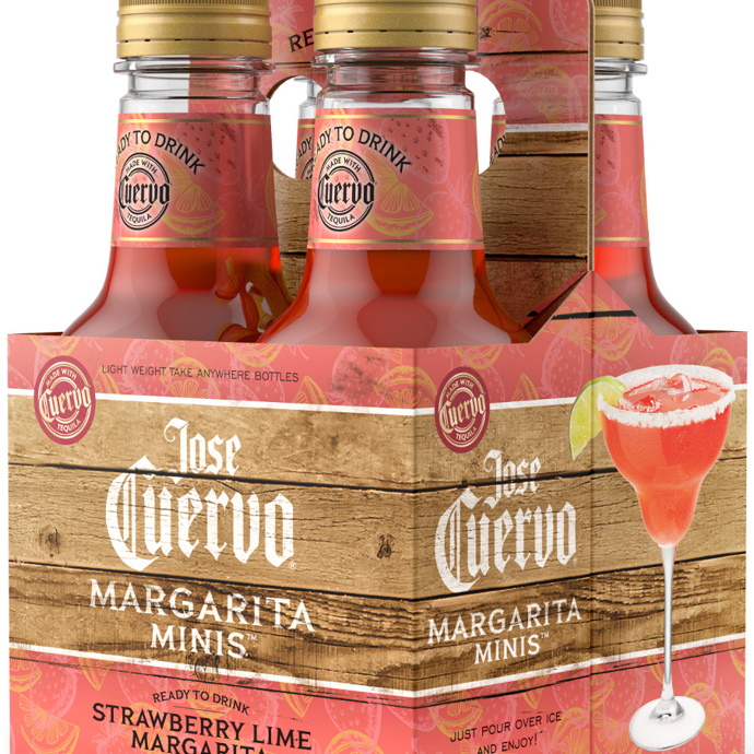 Jose Cuervo Authentic Classic Strawberry Lime Margarita