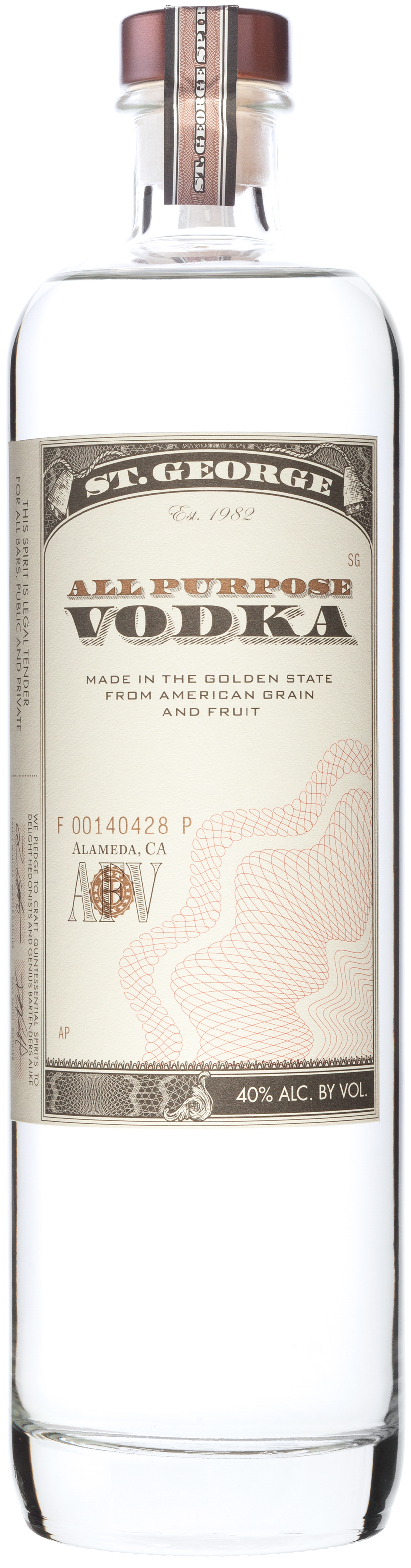 St. George All Purpose Vodka
