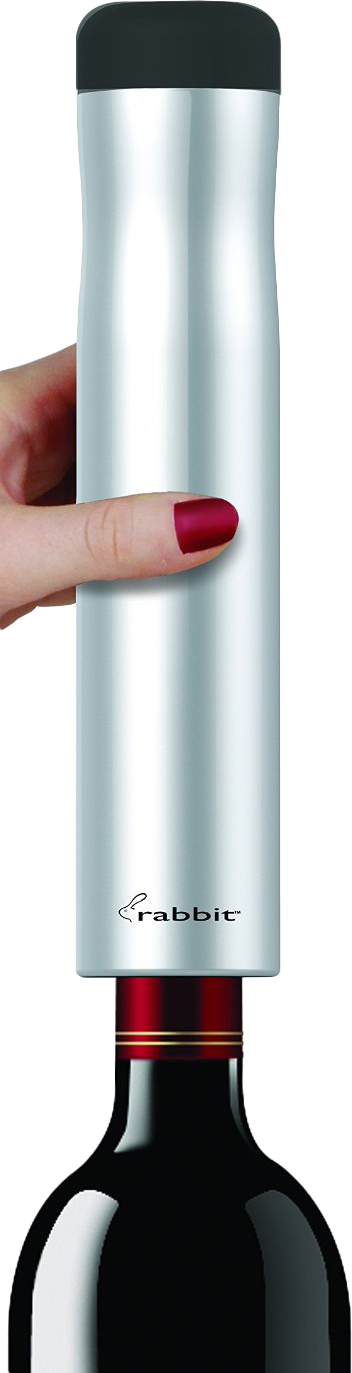 Metrokane Auto Sensing Electric Corkscrew Silver