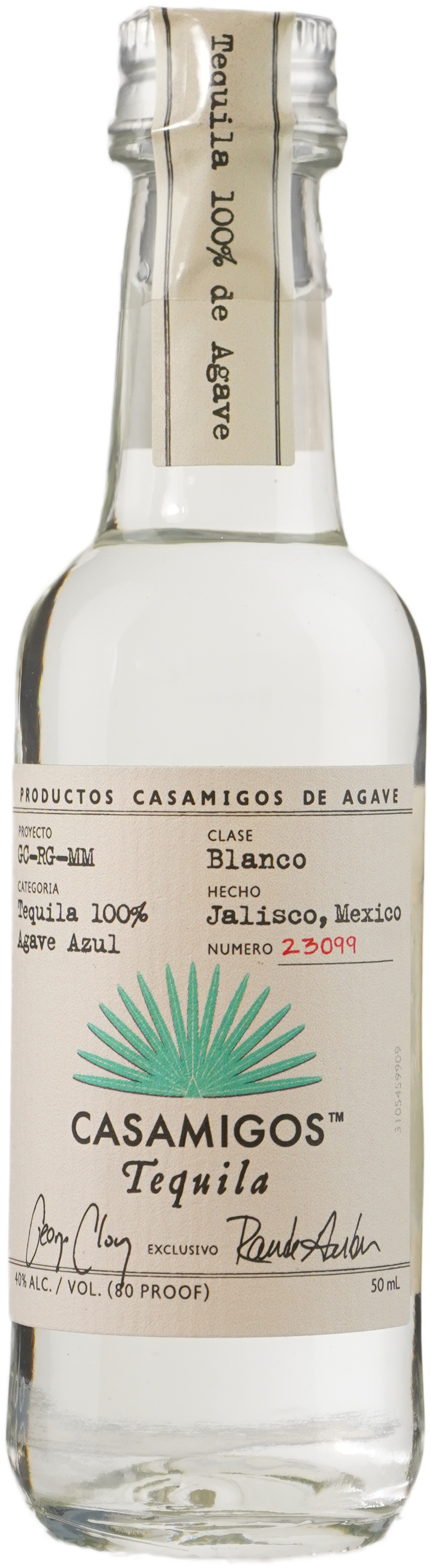 Casamigos Blanco Tequila 50 ml Bottle