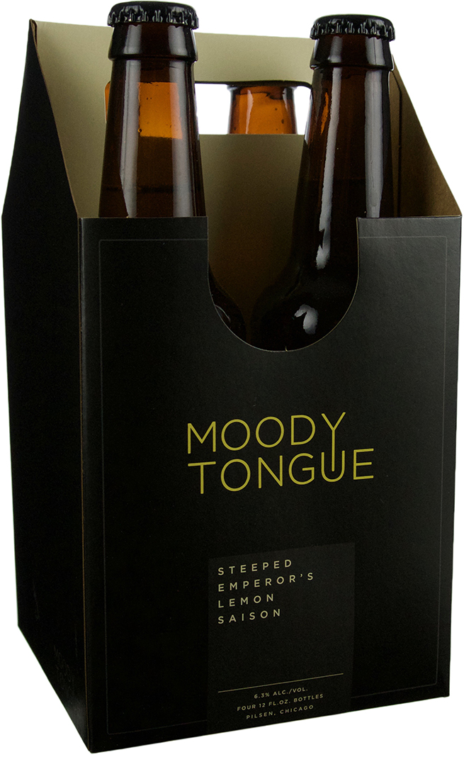 Moody Tongue Steeped Emperor's Lemon Saison