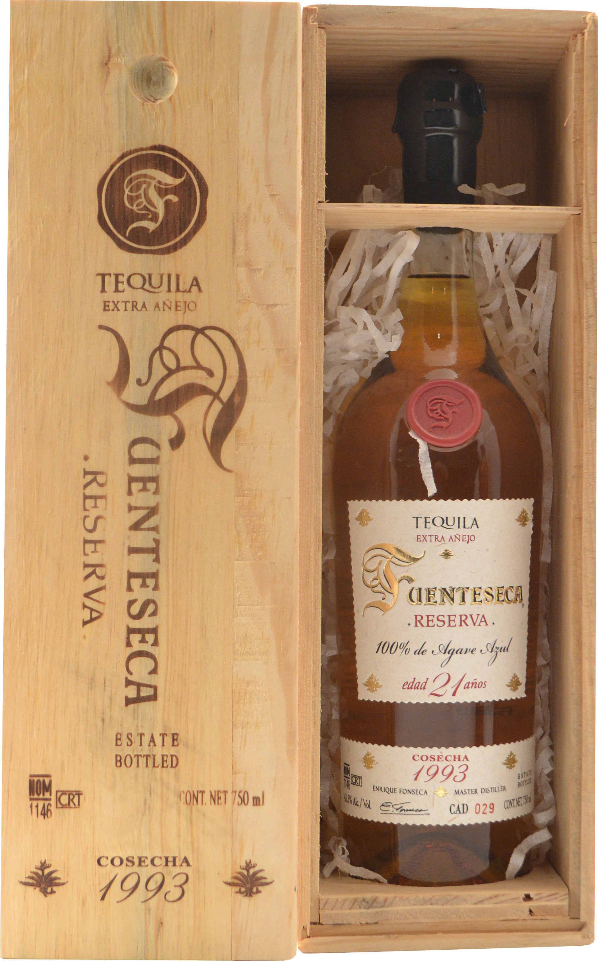 Fuenteseca Reserva 21 year old Extra Anejo Tequila