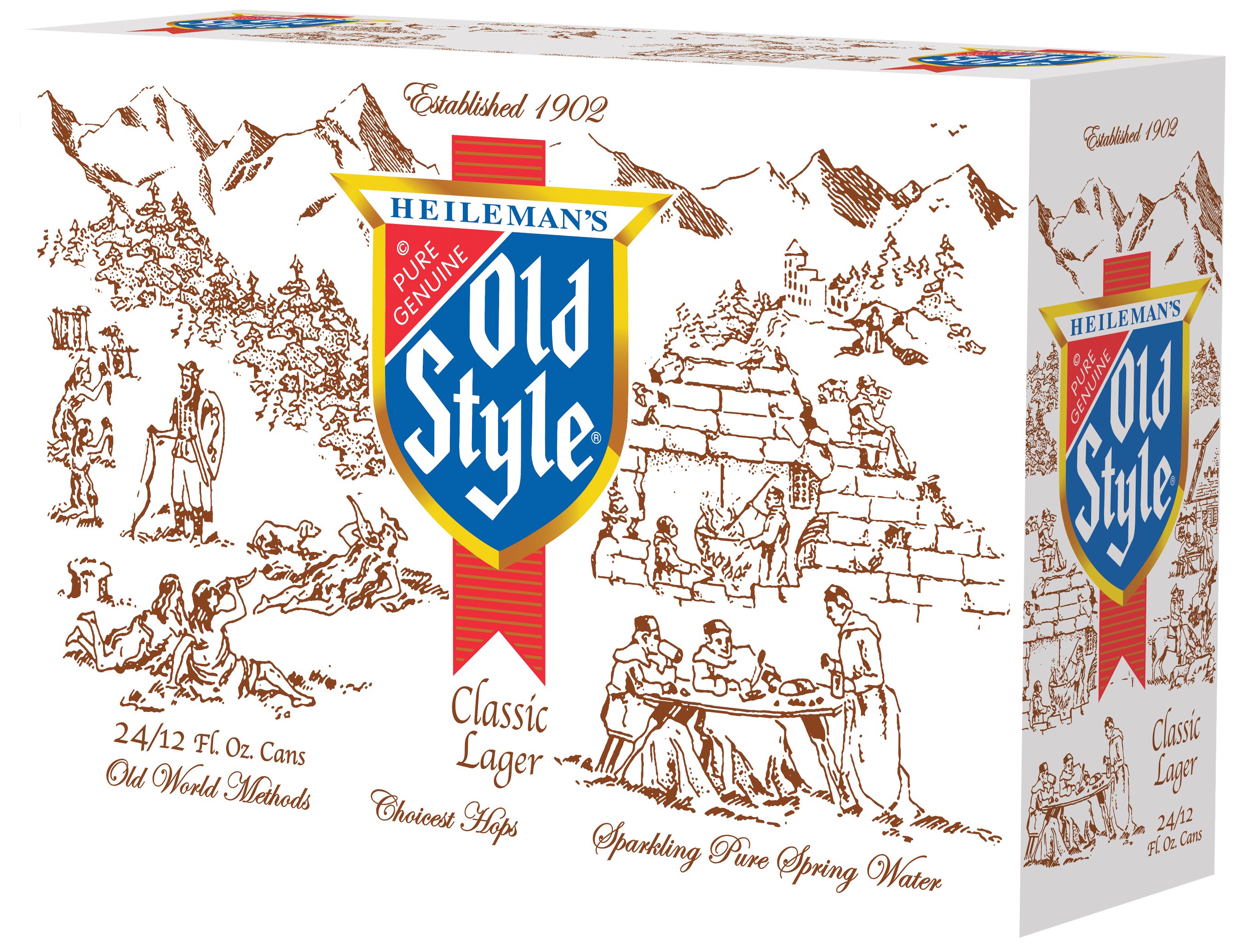 Old Style  24 pack of 12 oz Can