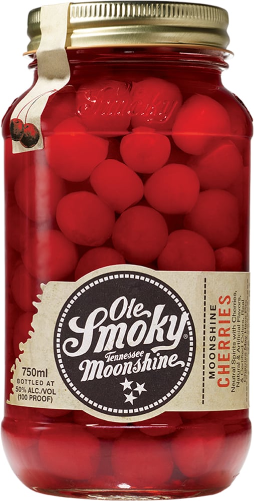 Ole Smoky Cherries in Tennessee Moonshine