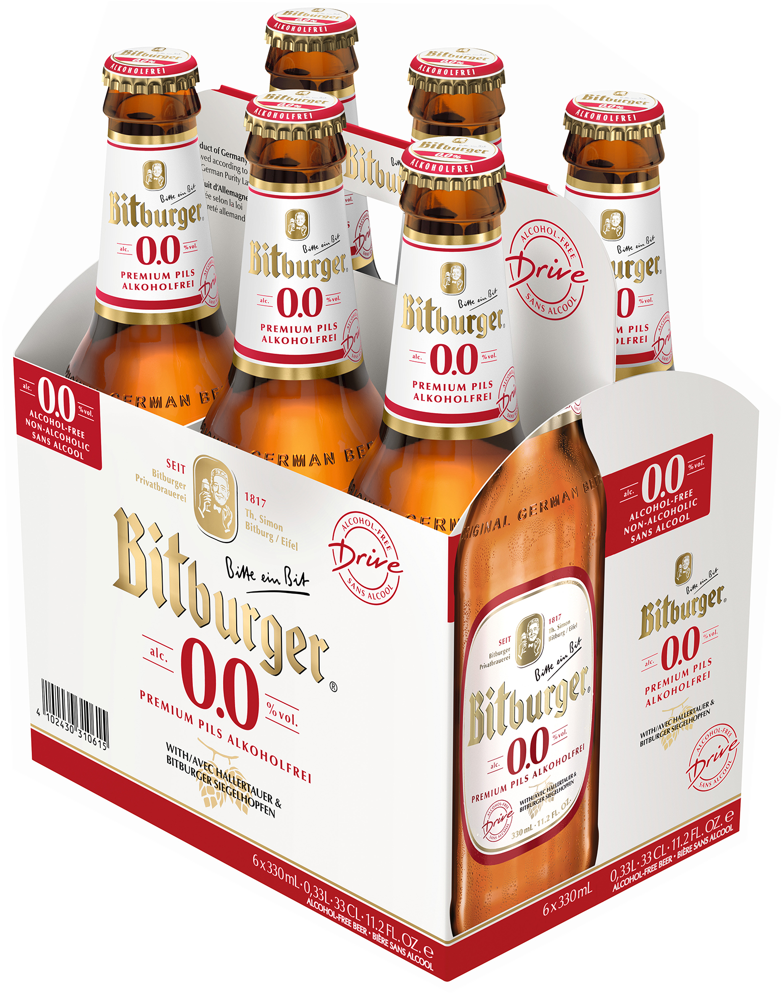 Bitburger Drive Non Alcohol Pilsner