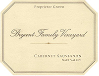 Bryant Family Cabernet Sauvignon 2012
