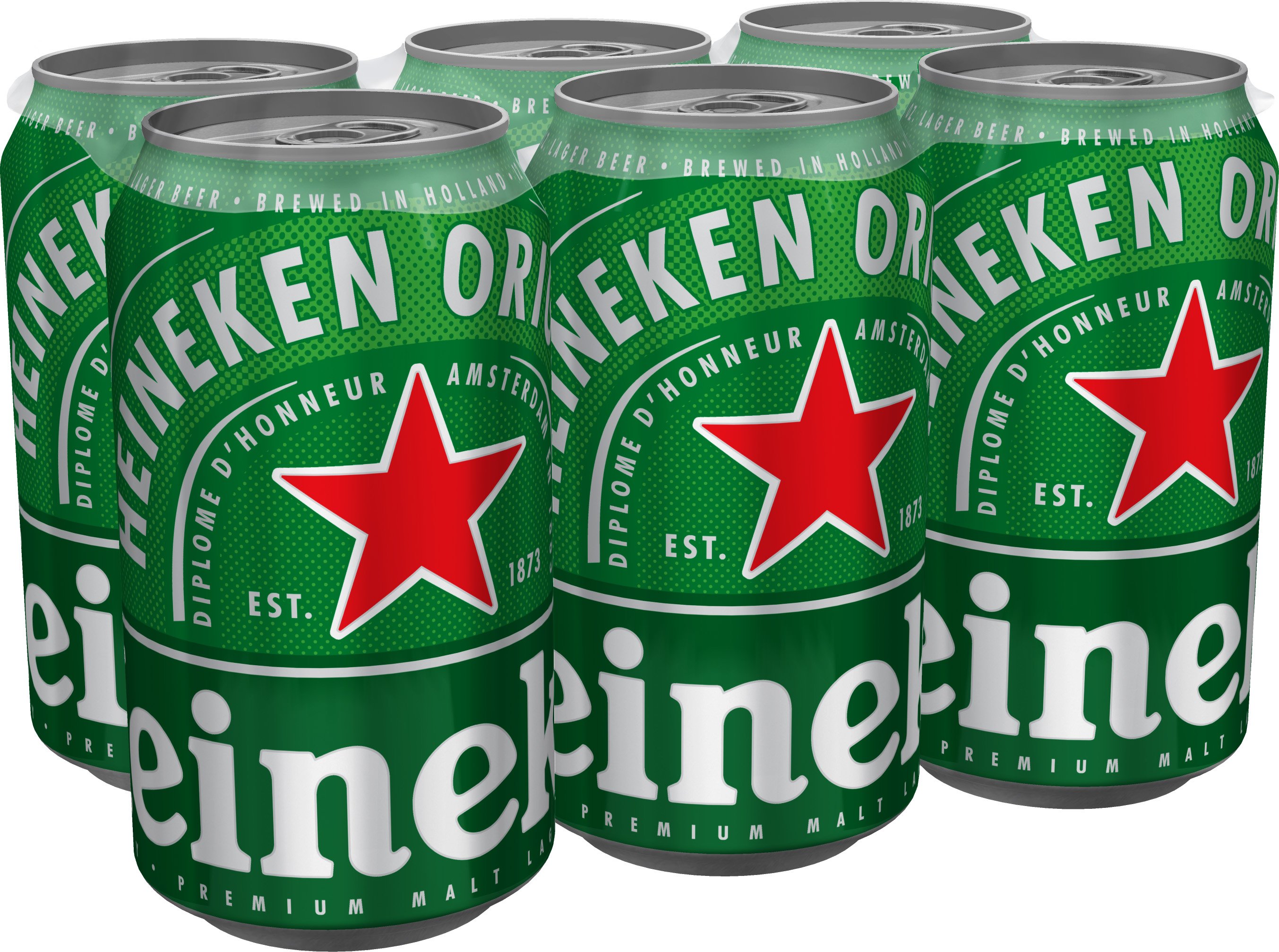 6PC 1/6 Holland Beer Cans Heineken Top Selling in USA For Enterbay Action Figure 