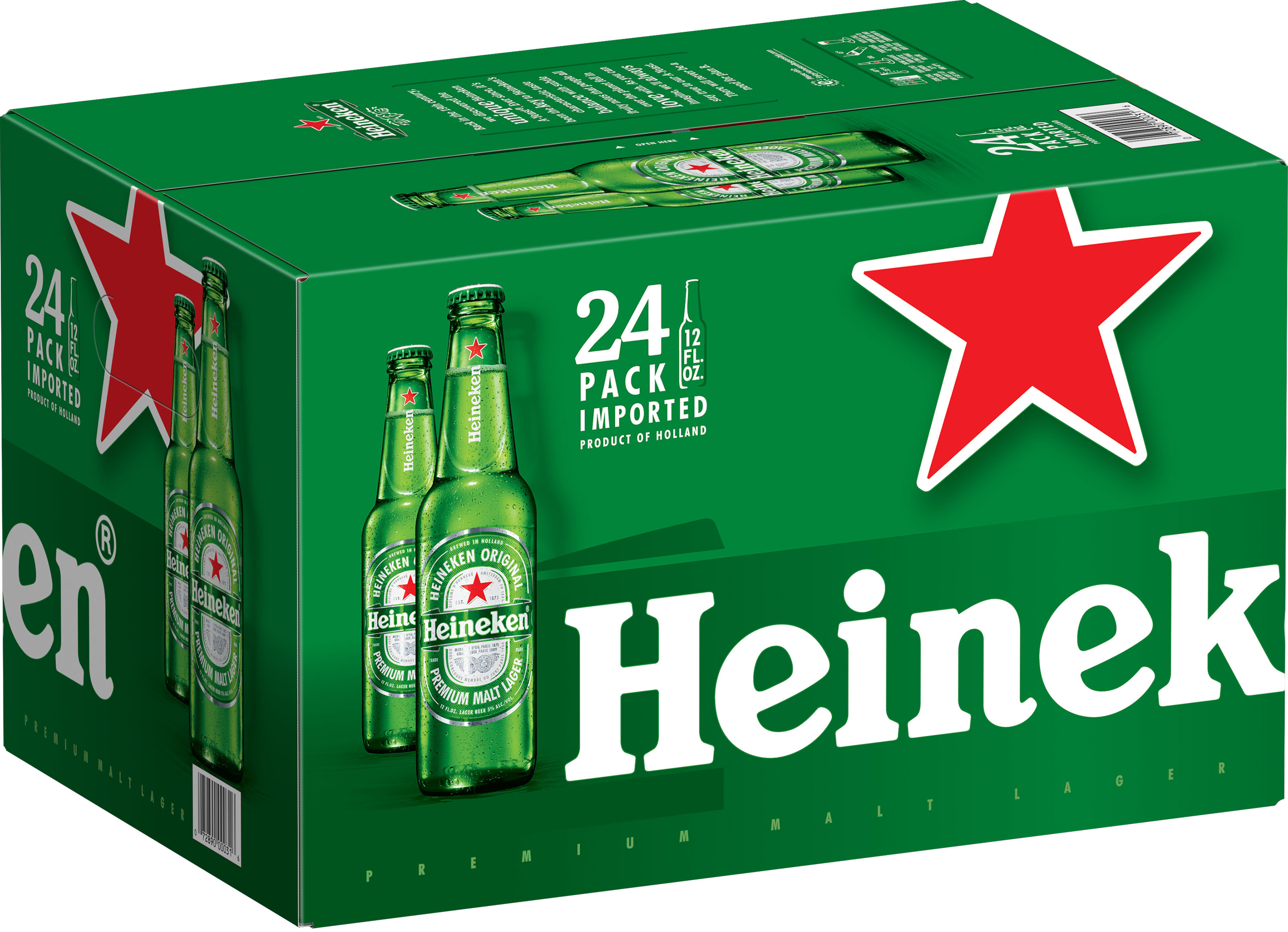 Heineken | 24 pack of 12 oz Bottle