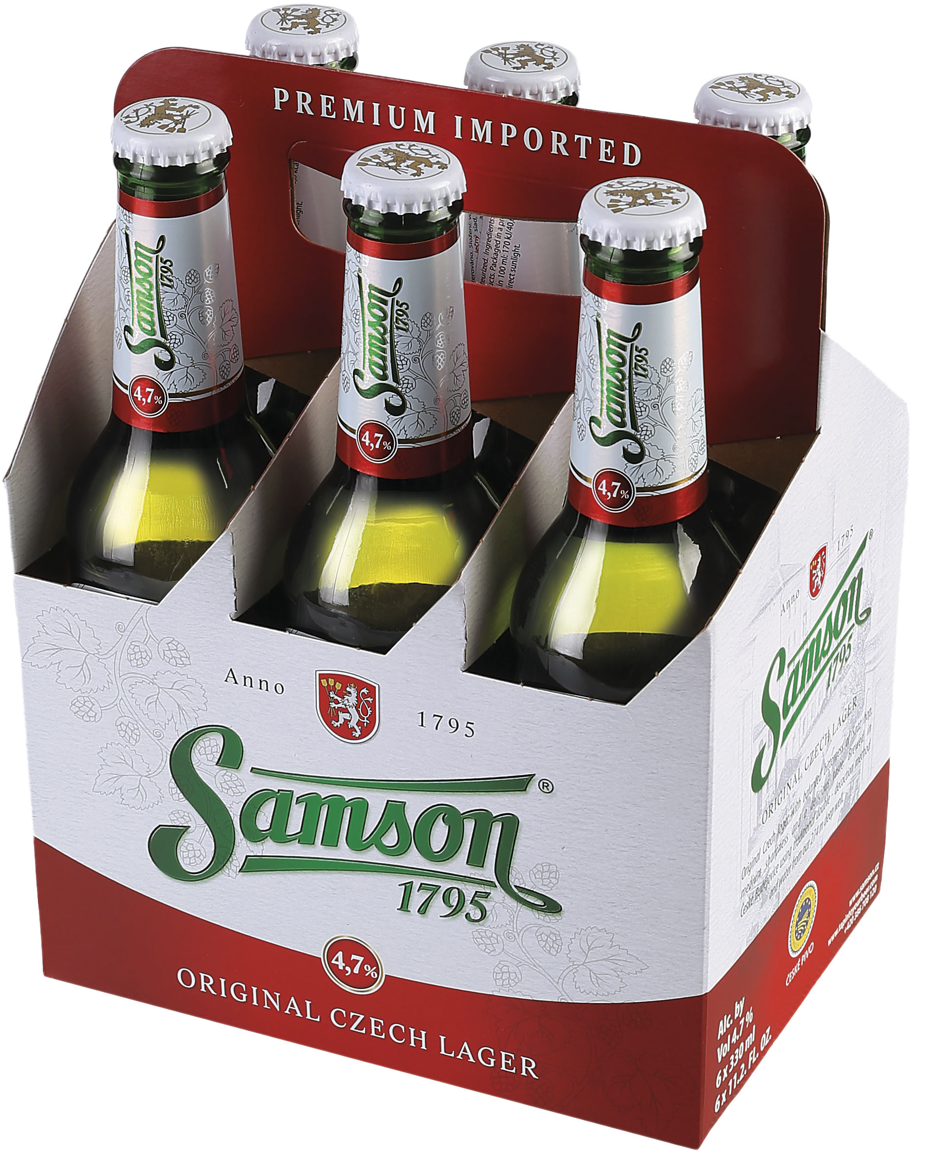 Samson Original Lager | 6 pack of 11.2 oz Bottle