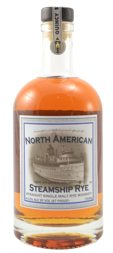 Quincy Street Distillery Steamship Rye Whiskey