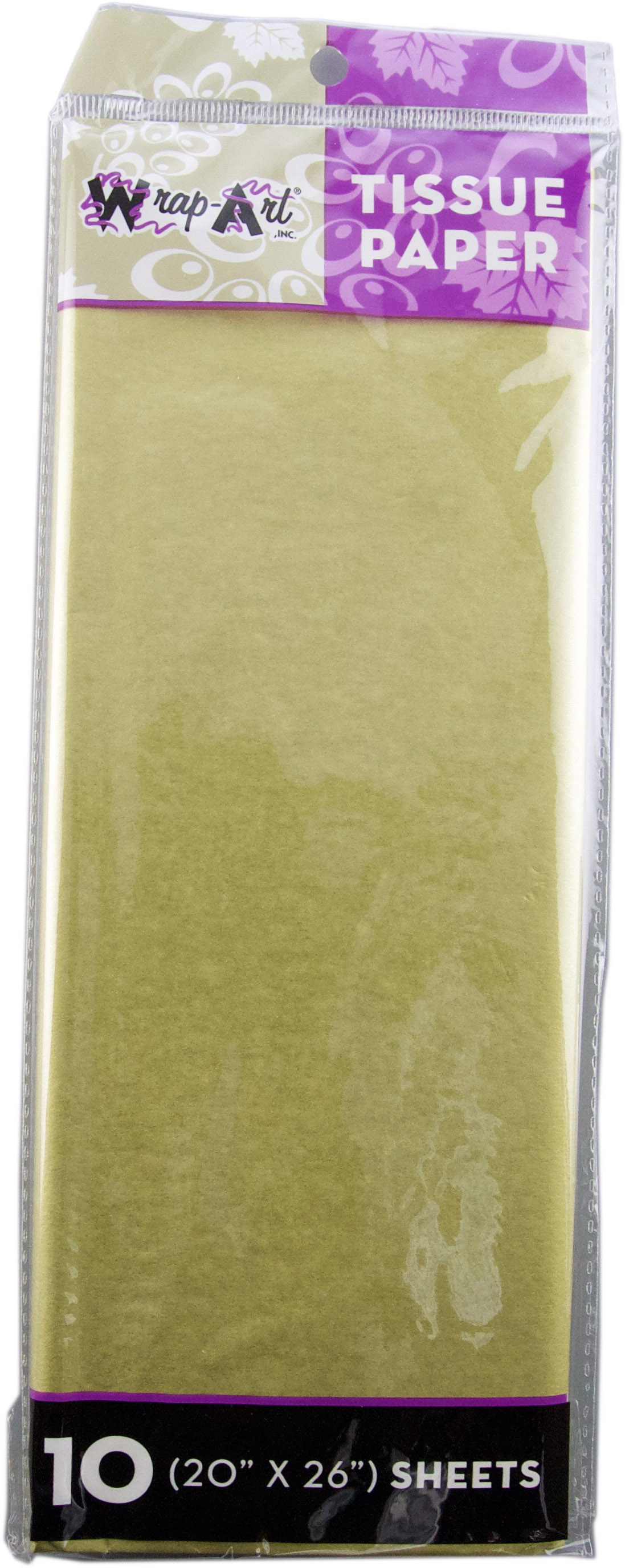 Wrap Art Tissue Paper Metallic Gold 10 Sheet Pack