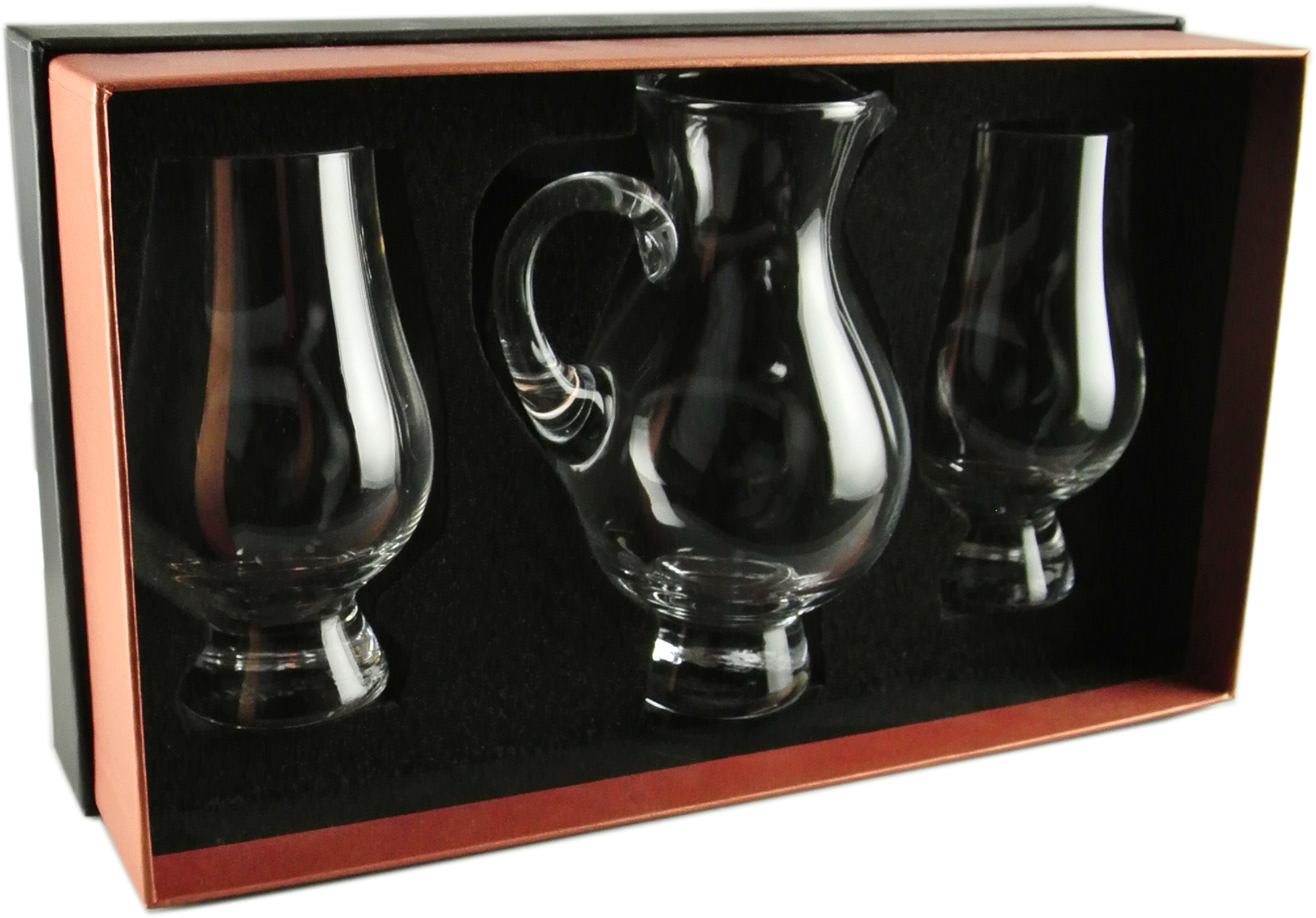 Glencairn Crystal 2 Glass Tasting Set with Crystal Water Pitcher