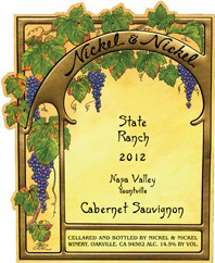 Nickel & Nickel Cabernet Sauvignon State Ranch 2012