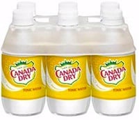 Canada Dry Tonic Water 6 pack of 10 oz Bottle