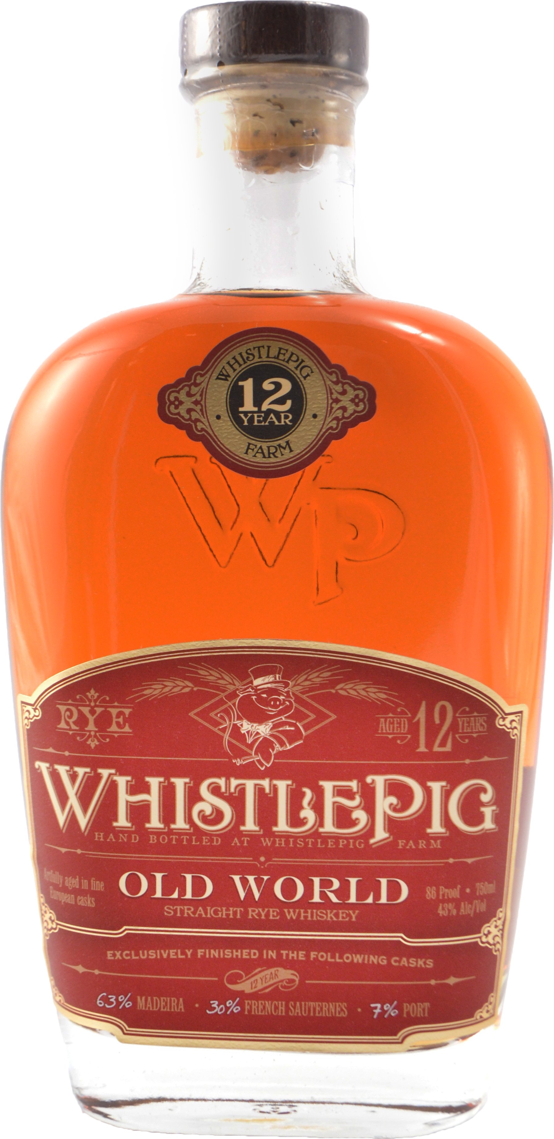 WhistlePig Old World Series 12 year old Rye Marriage of