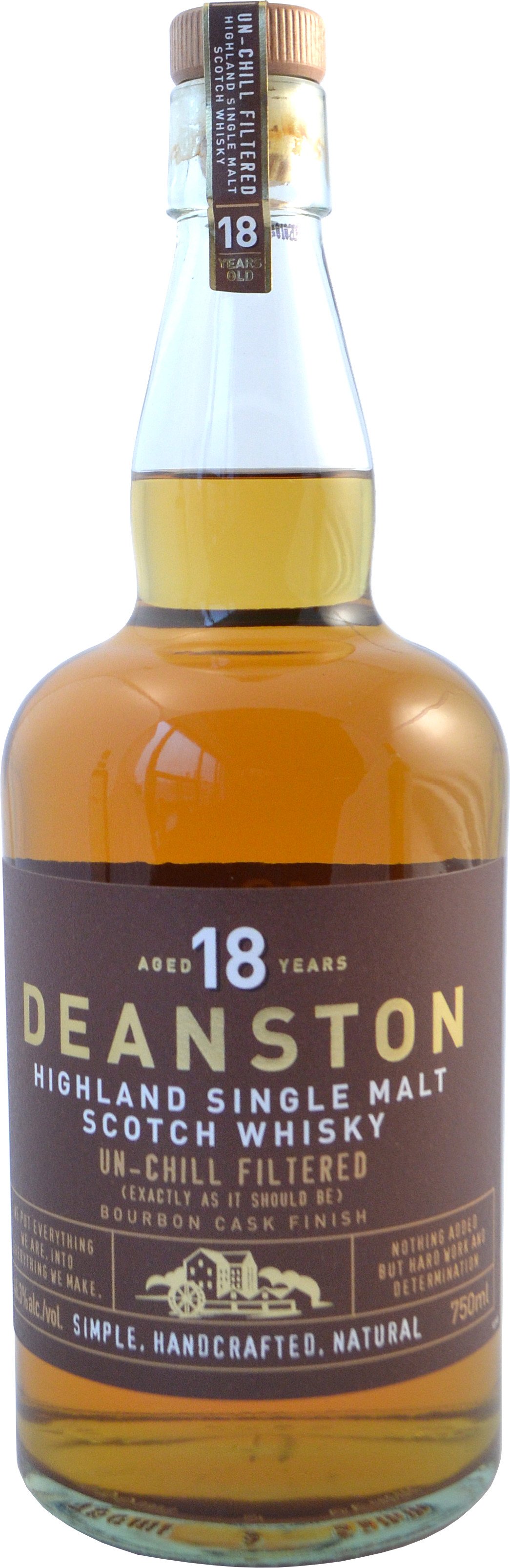 Deanston 18 year old Highland Single Malt | 700 ml Bottle