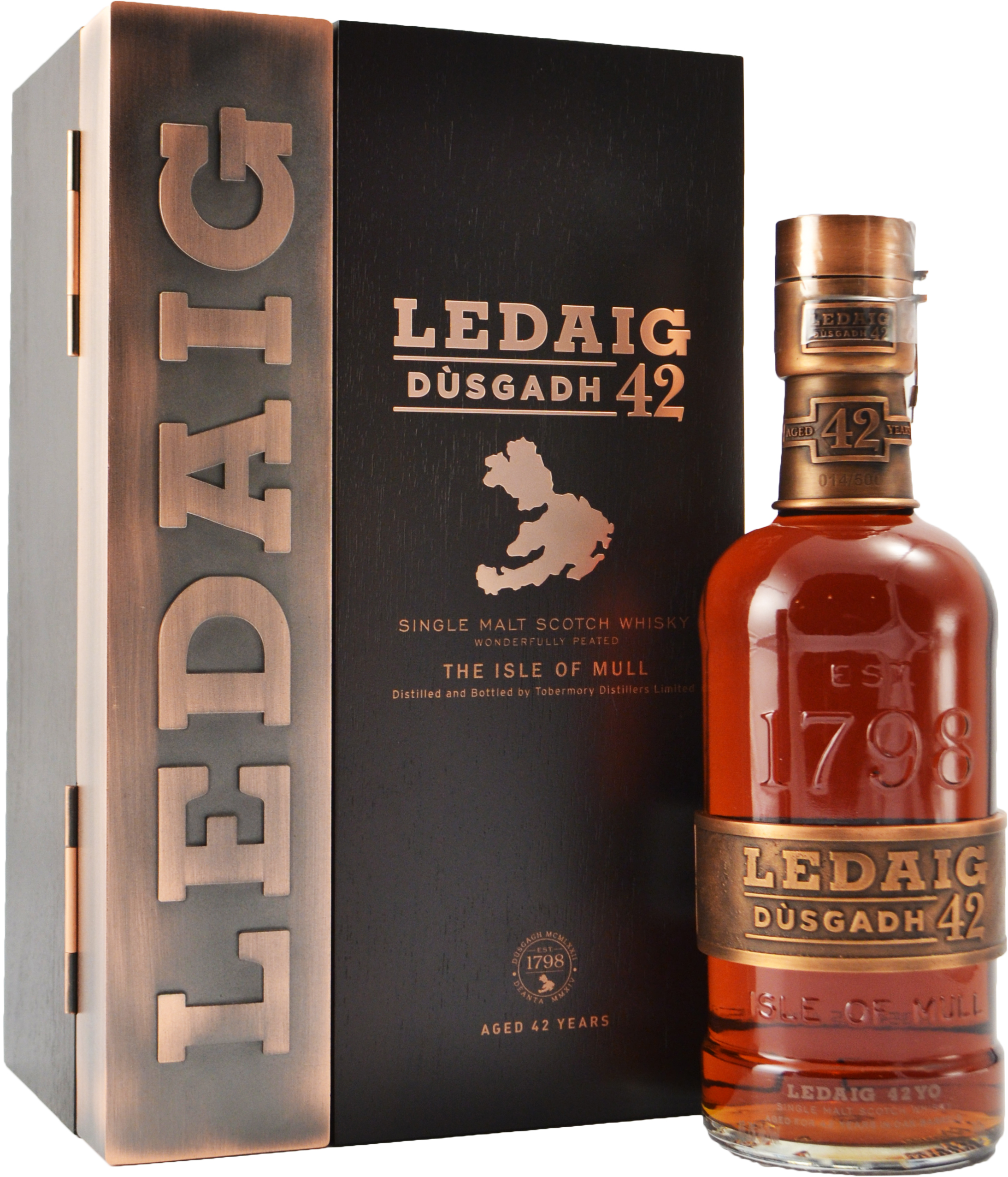 Ledaig 42 year old 'Dusgadh' Limited Release 1972