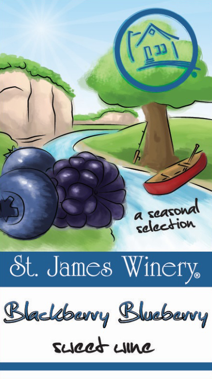St James Seasonal Blackberry and Blueberry