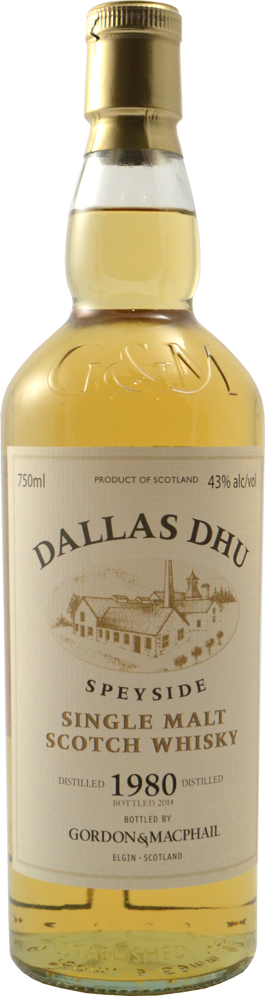 Gordon & Macphail Dallas Dhu 34 year old 1980