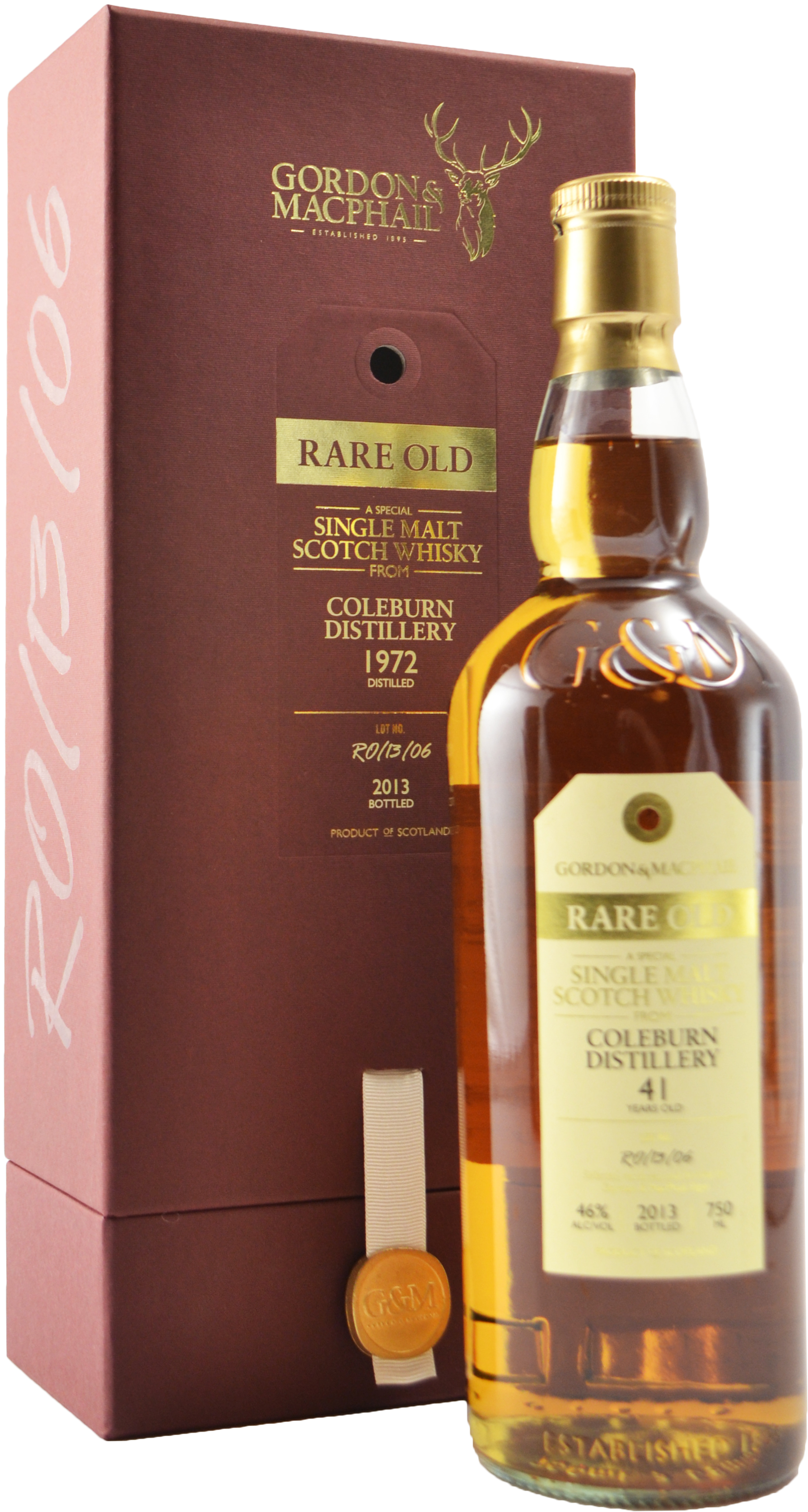 Gordon & Macphail Coleburn 41 year old Old & Rare 1972