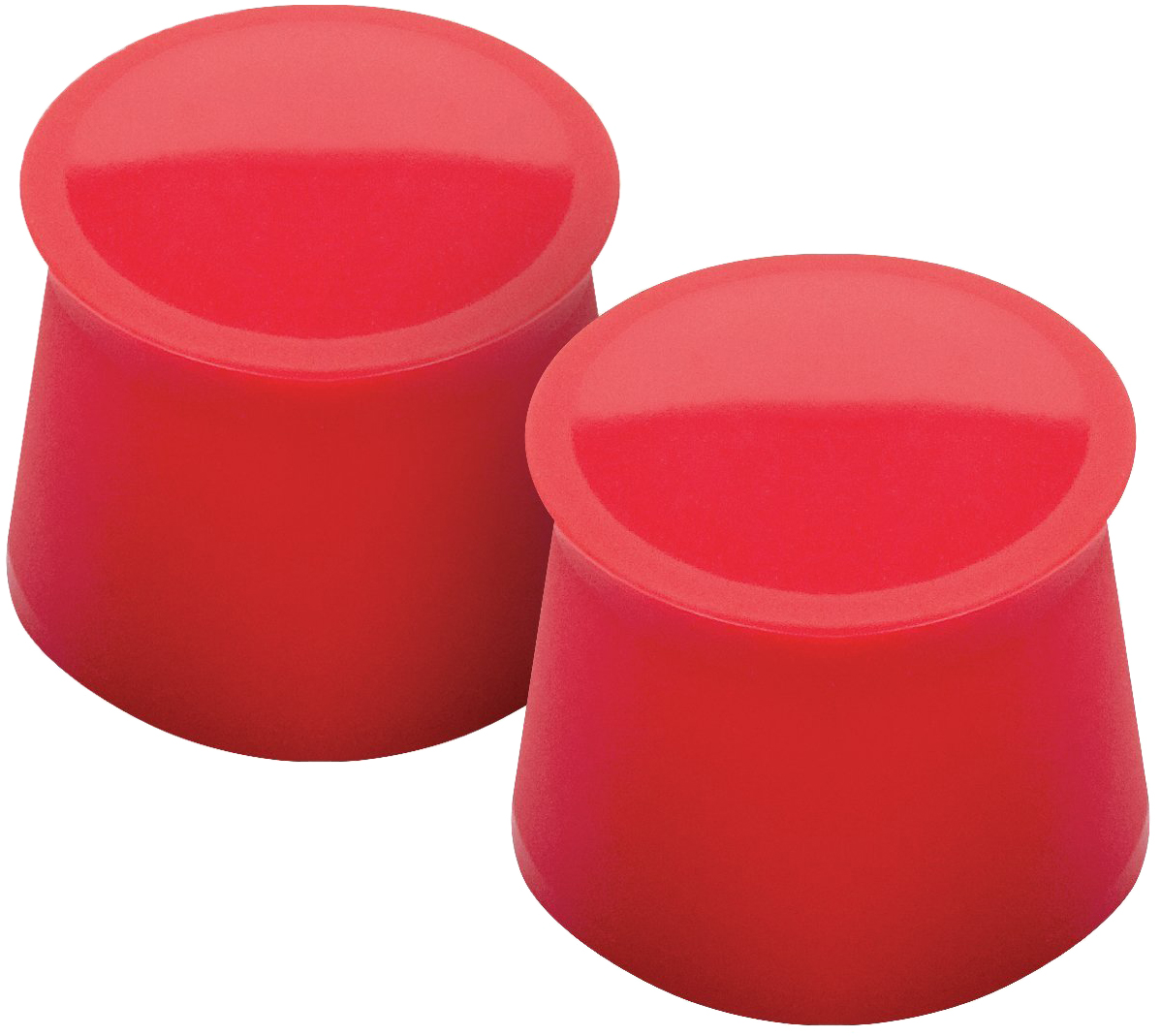 Tovolo Silicone Wine Caps Candy Apple Red Set of 2