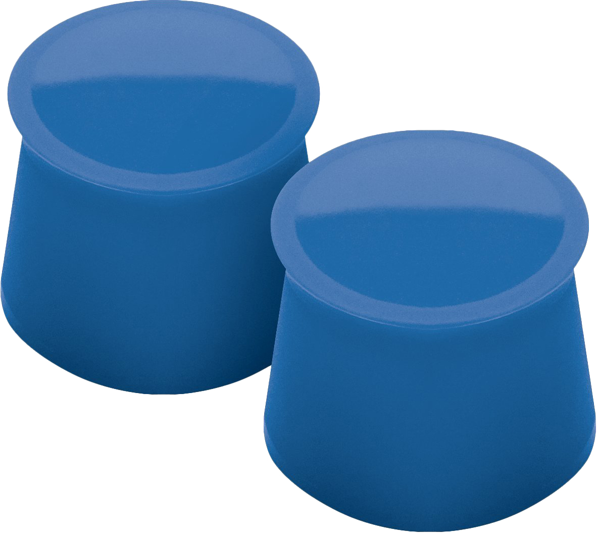 Tovolo Silicone Wine Caps Capri Blue Set of 2