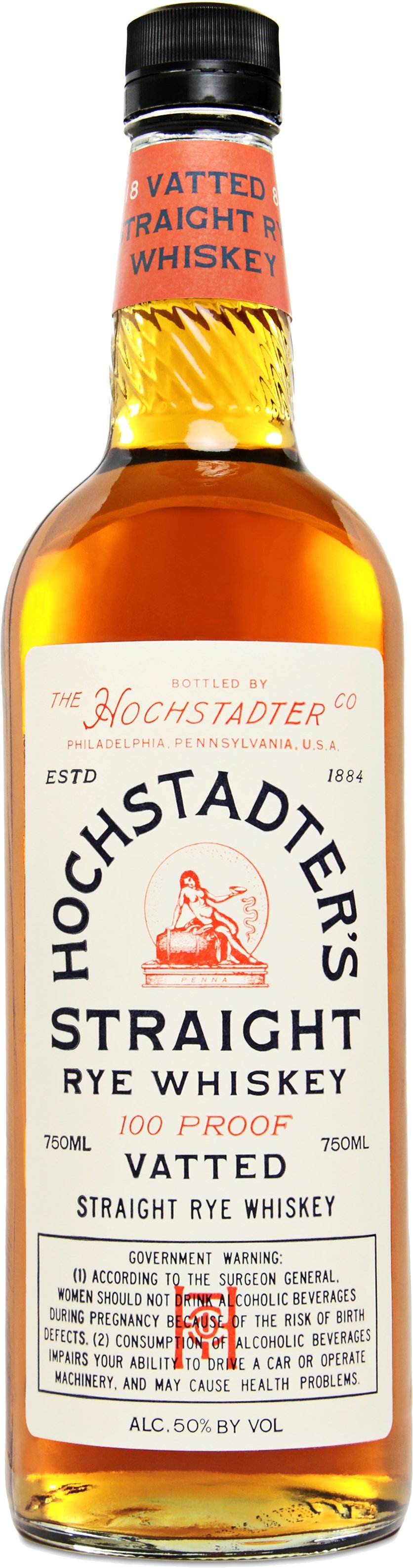 Hochstadter's Straight Rye Whiskey Vatted