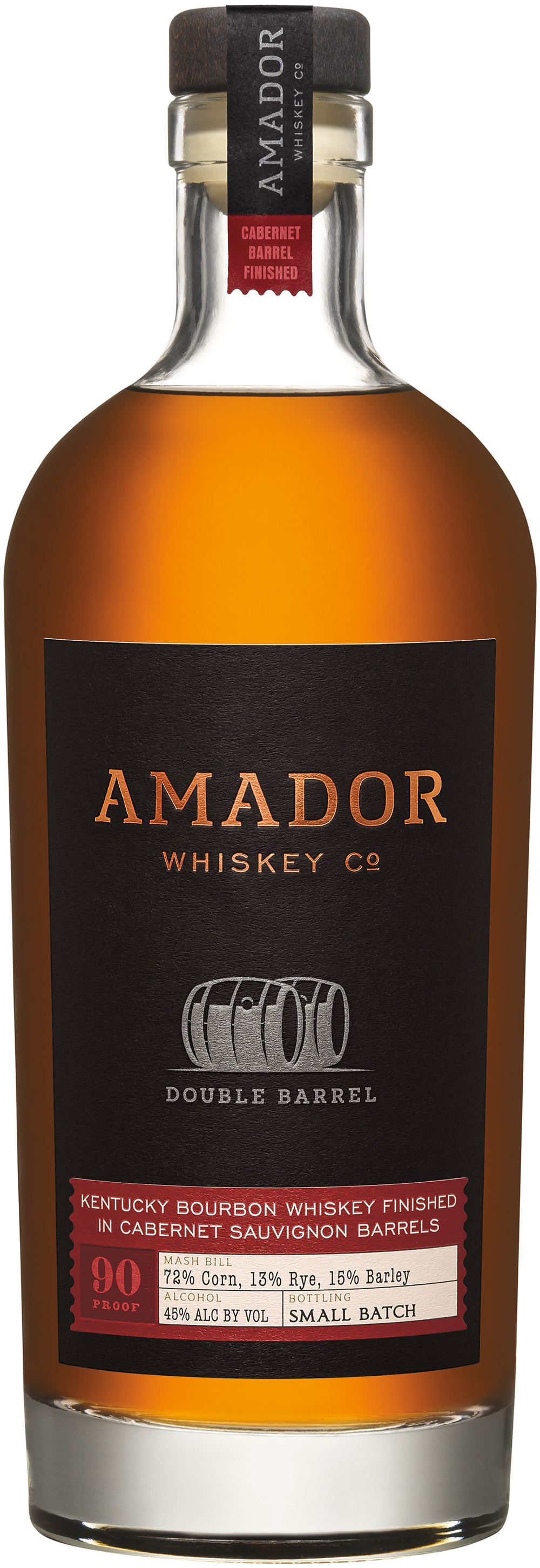 Amador Whiskey Co. Double Barrel Bourbon Finished in Wine Barrels